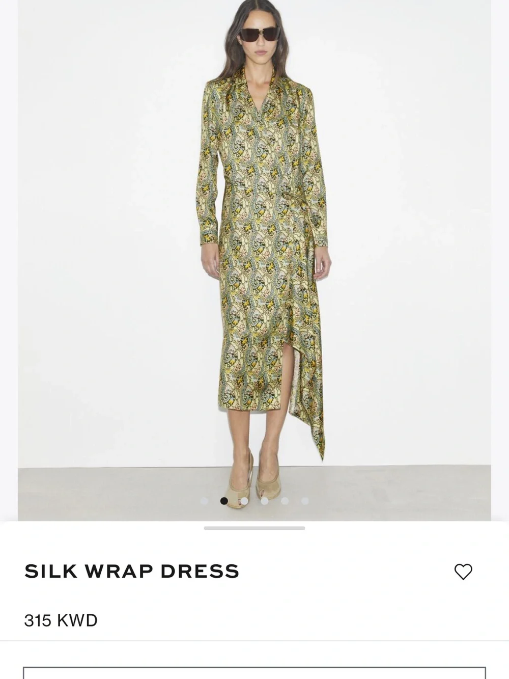 Tory Burch Silk Wrap Dress - Blue abstract Paisley. NWT!  $695 retail!
